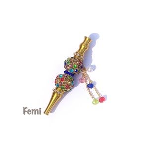 “Femi” Smoke Wand, Hookah/Blunt Tip